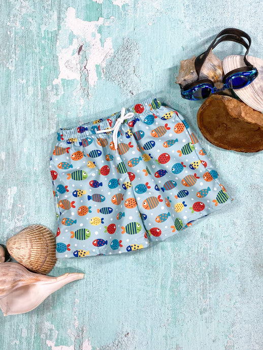 Blue Under The Sea Boys Swimsuit